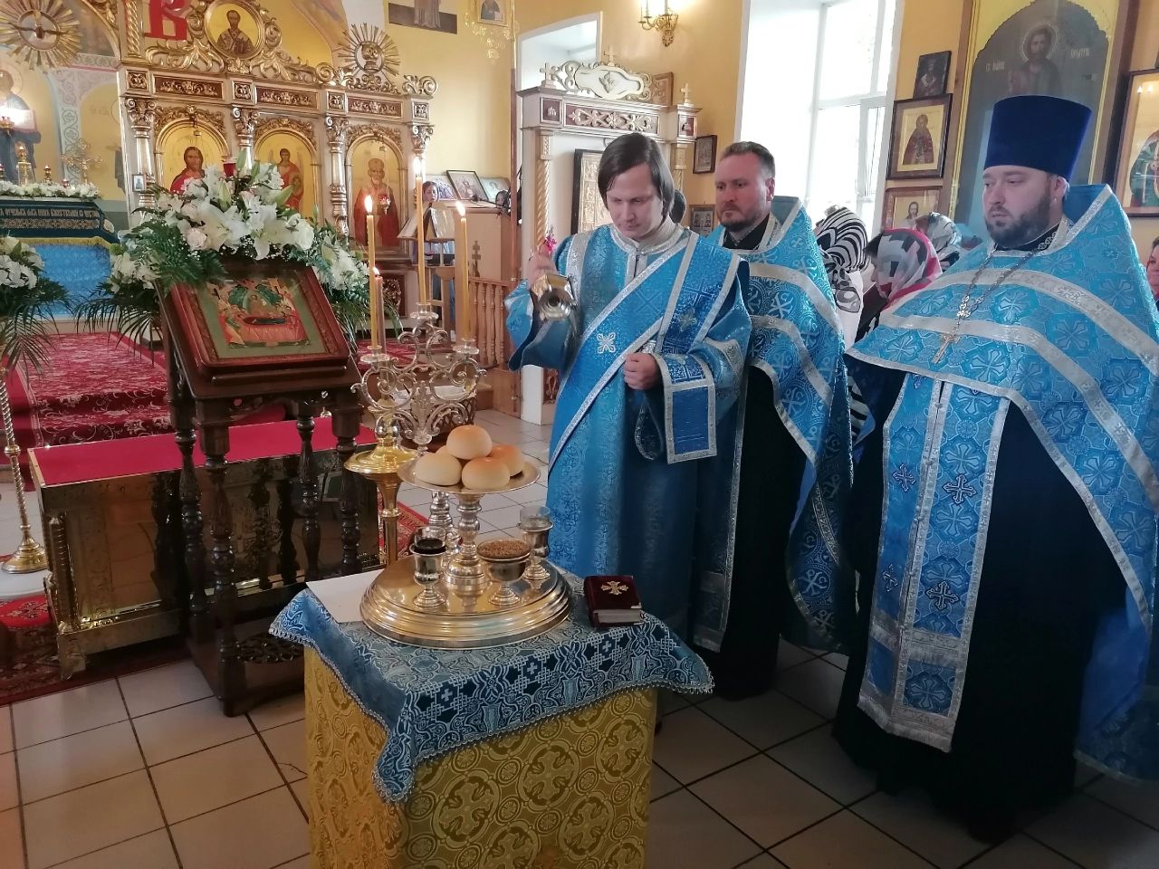 Всенощное бдение накануне Успения   Пресвятой Богородицы