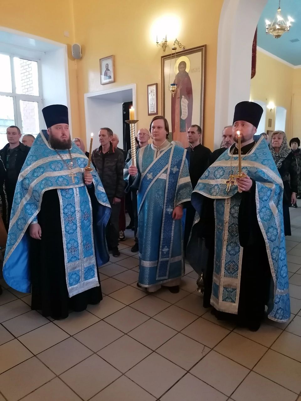 Всенощное бдение в канун праздника Благовещения Богородицы