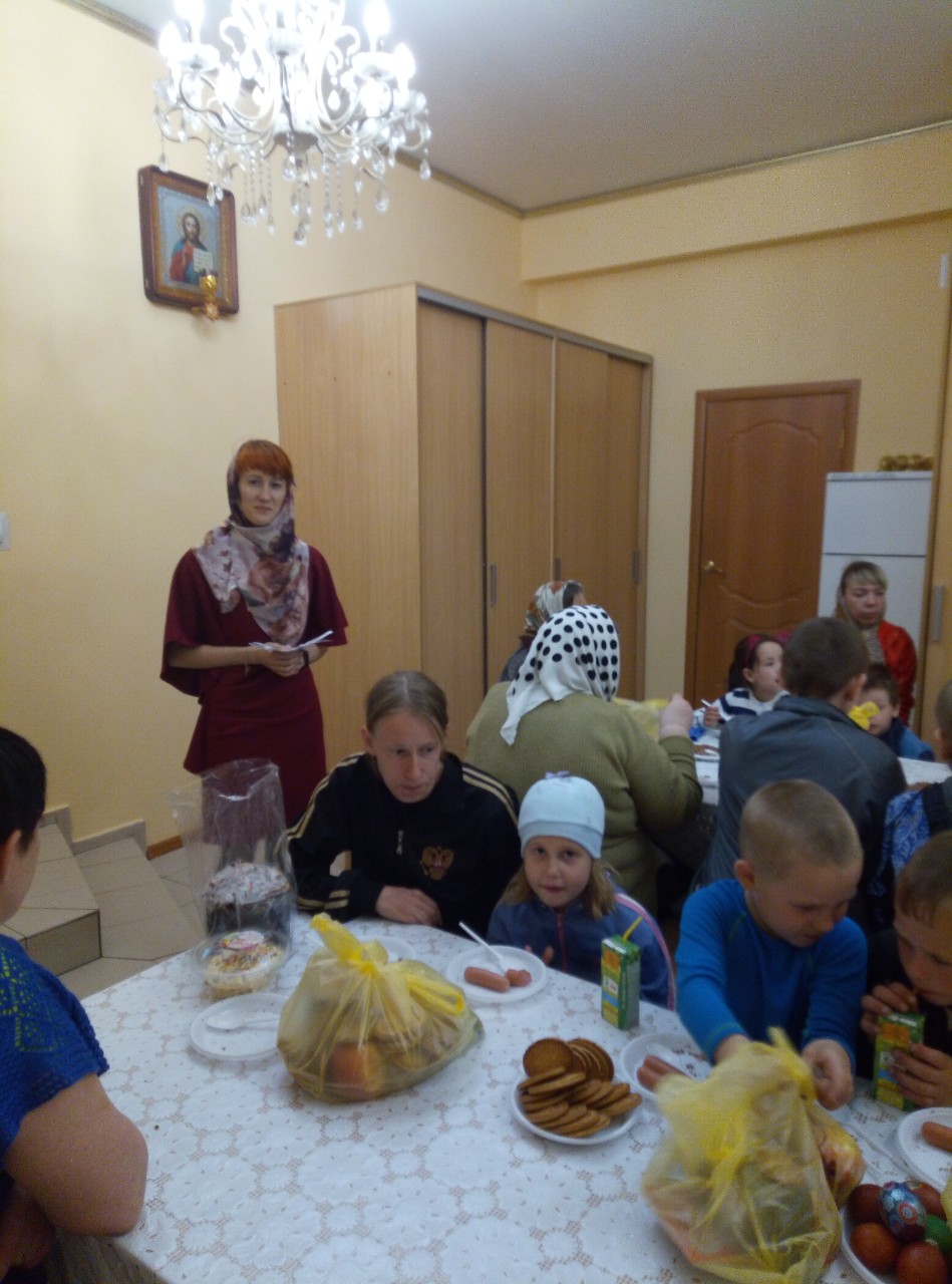 Благотворительный пасхальный обед