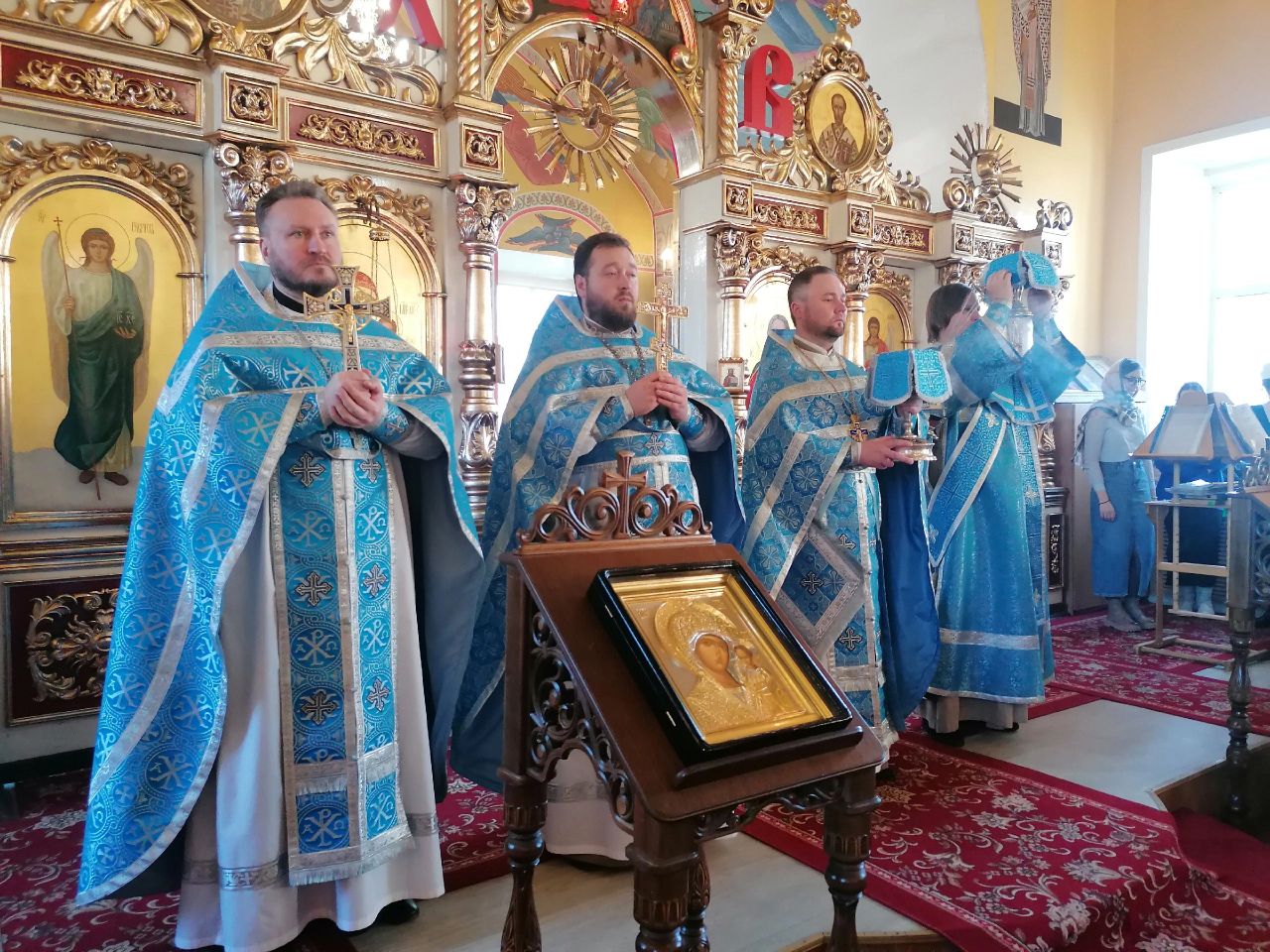 Празднование Казанской иконы Божией Матери