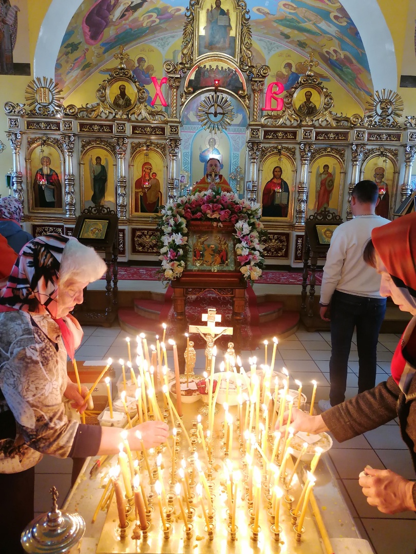 Празднование Радоницы в нашем храме