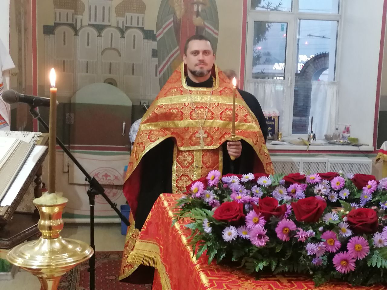 Всенощное бдение в канун празднования Воздвижения Животворящего Креста Господня