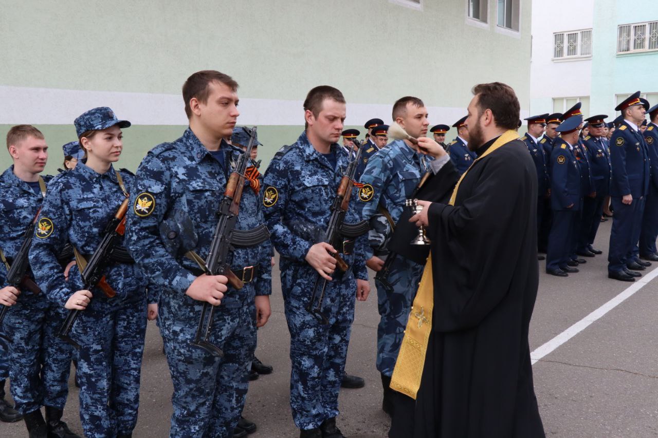 Протоиерей Антоний Шварёв принял участие в торжественных мероприятиях УФСИН, посвященные Дню Великой Победы