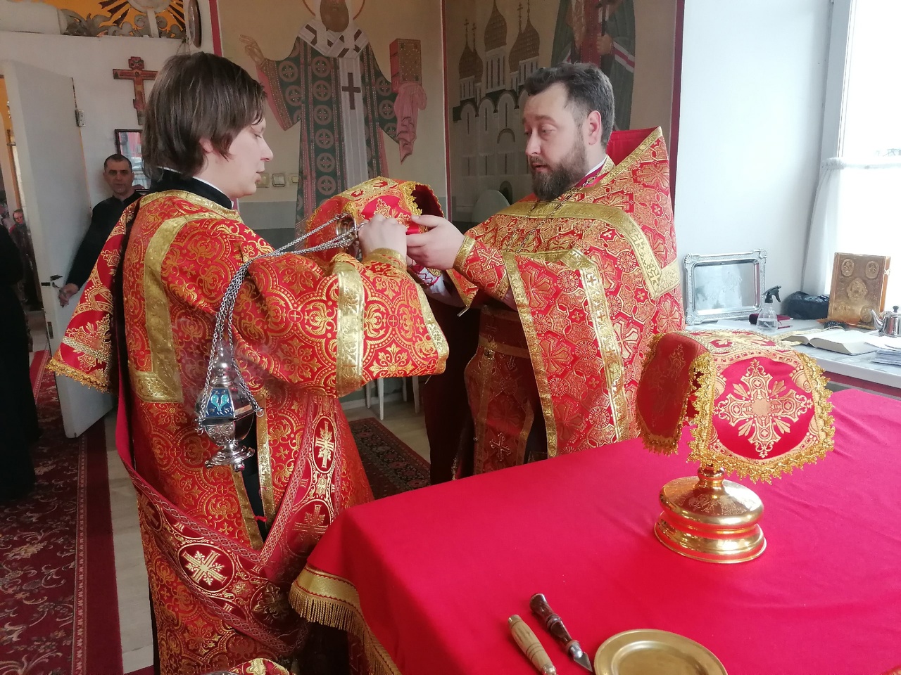Празднование Радоницы в нашем храме