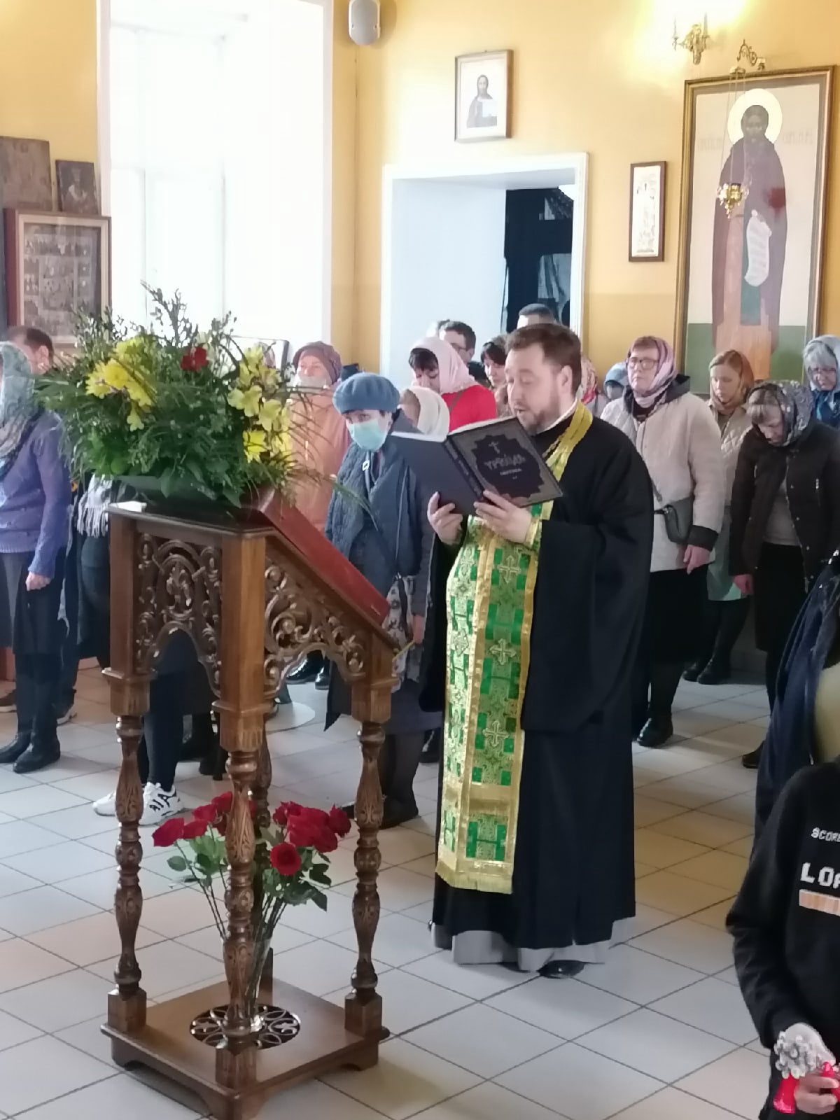 Всенощное бдение в канун Входа Господня в Иерусалим