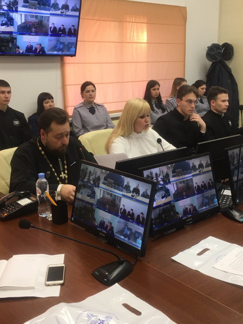 Протоиерей Антоний Шварёв руководил секцией "Миссия Церкви в местах лишения свободы" в рамках X Региональных Рождественских чтений