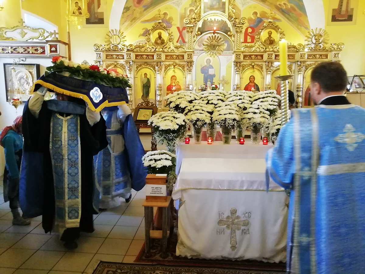 Всенощное бдение в канун Успения Песвятой Богородицы