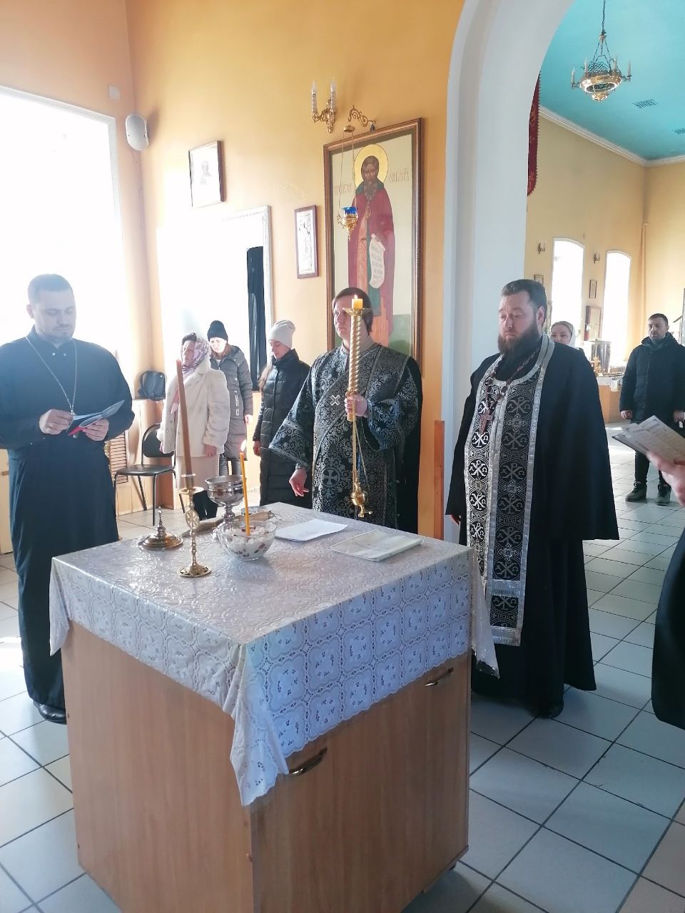 Служба в понедельник первой седмицы Великого поста