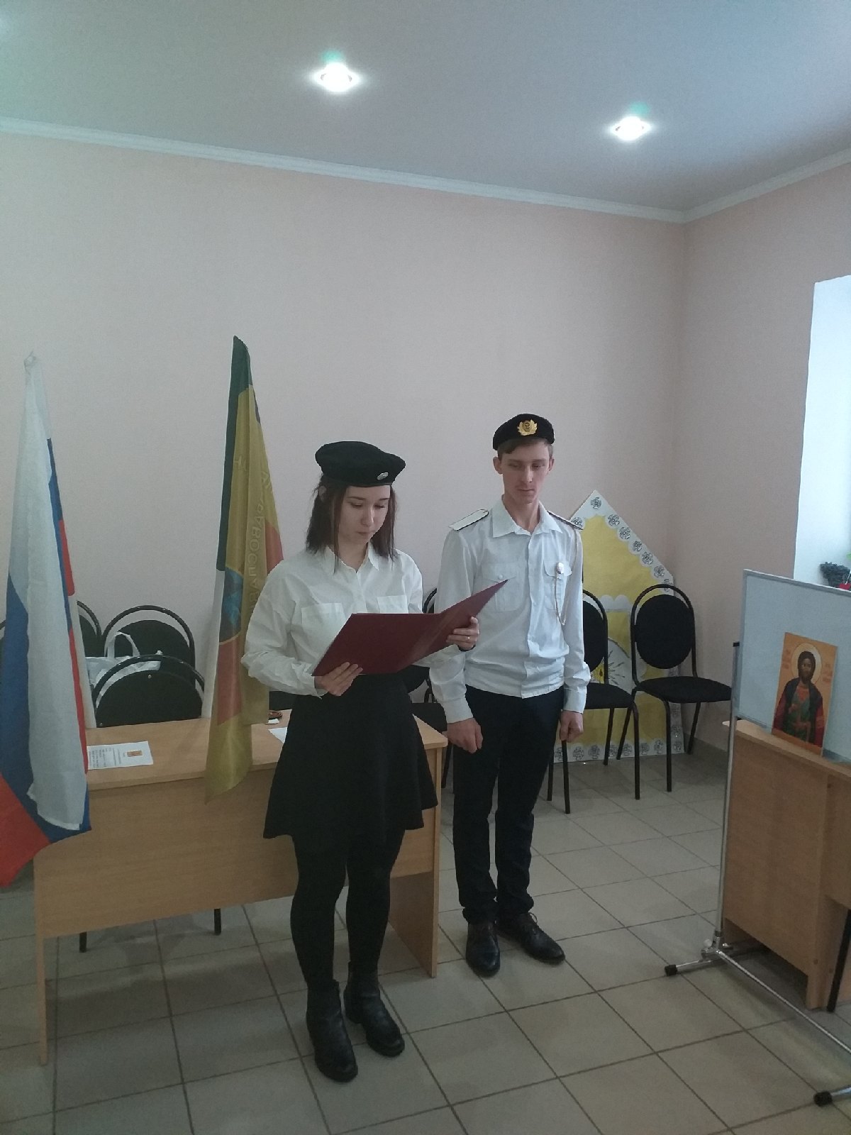 Торжественный сбор Пензенской православной дружины "Застава"