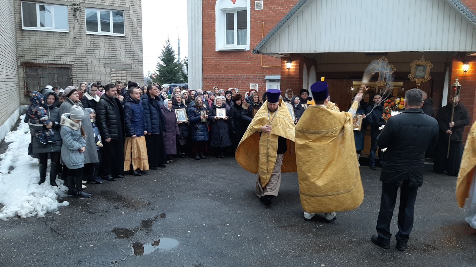 Празднование престольного праздника нашего храма