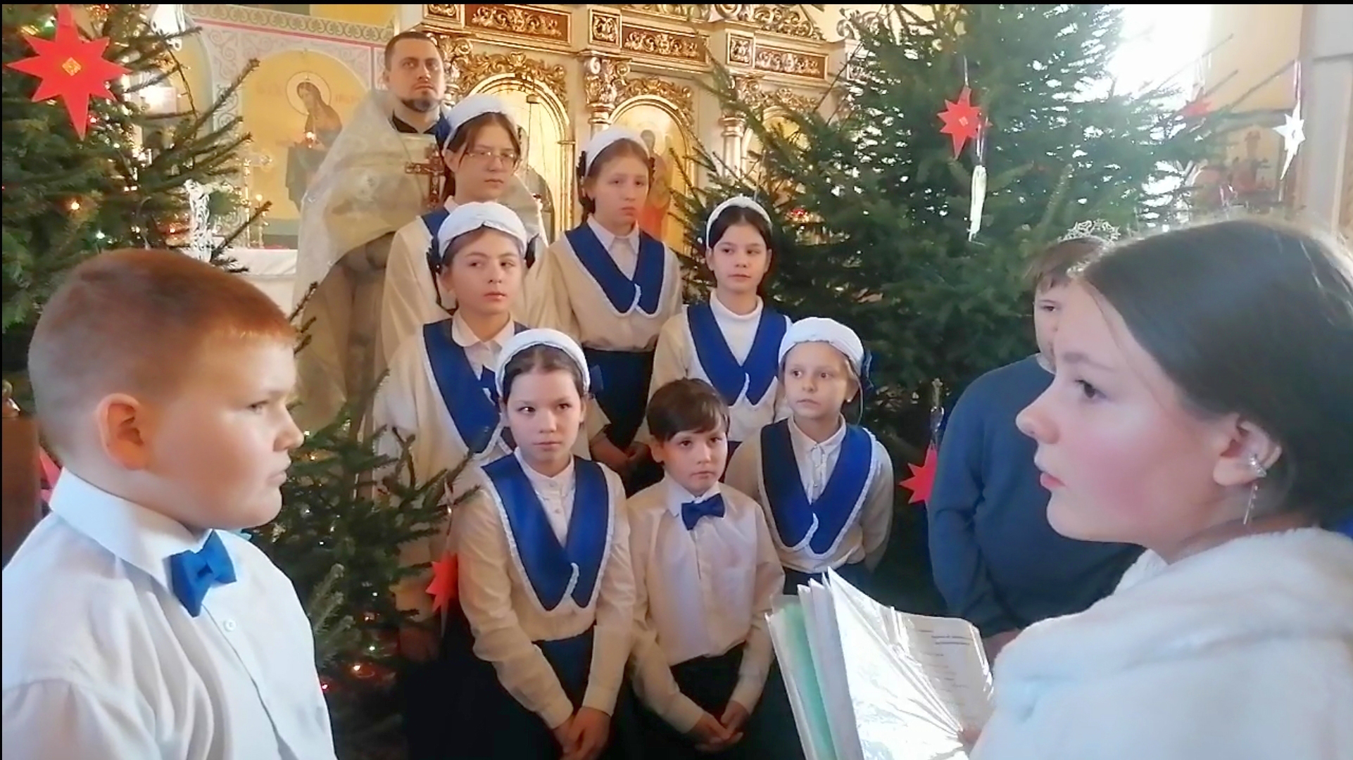 Утренняя Рождественская литургия