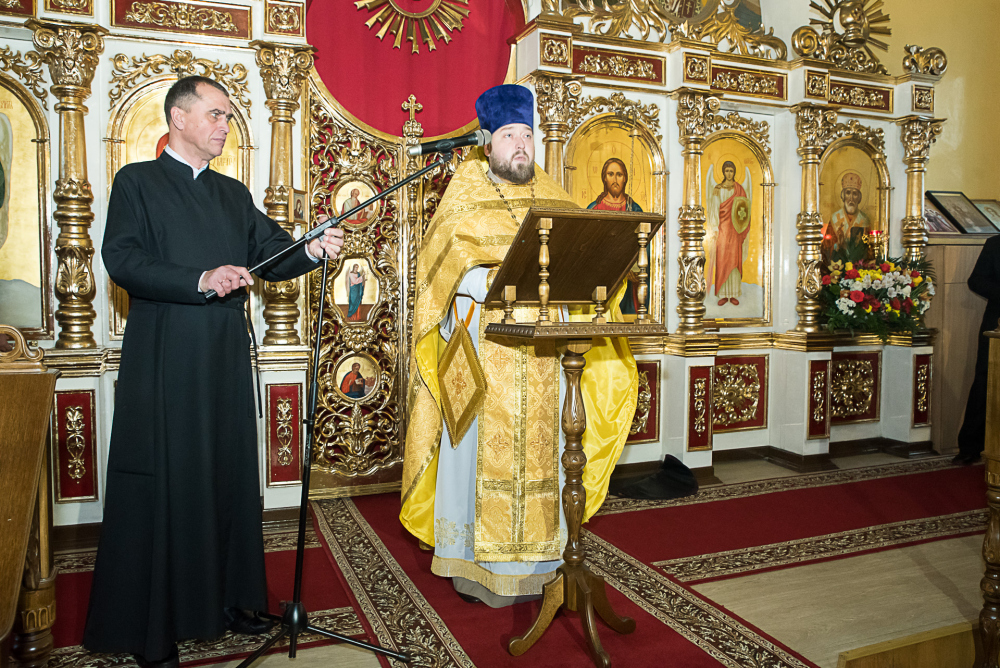 В престольный праздник митрополит Серафим совершил литургию в нашем храме