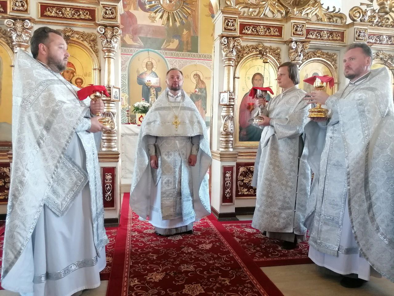 Богослужения в день Вознесения Господня 