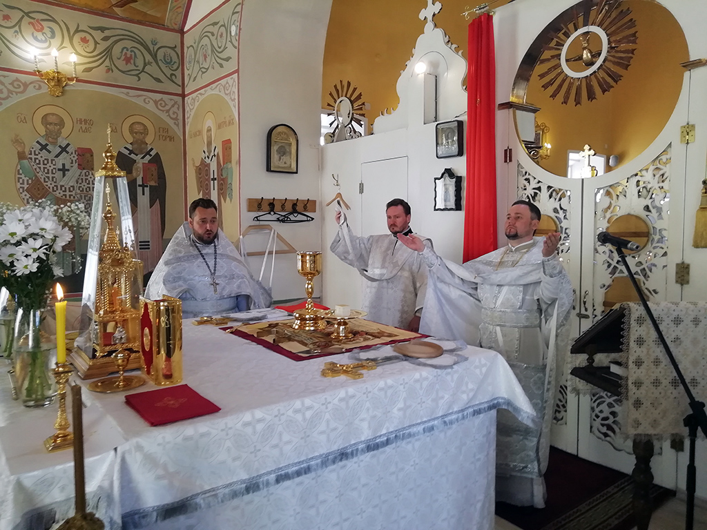 Литургия в субботу 6-ой седмицы по Пасхе