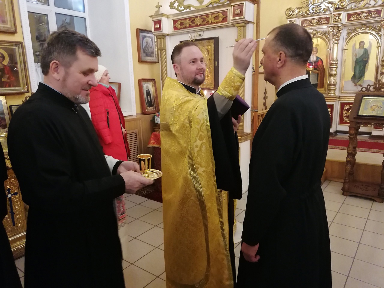 Всенощное бдение в канун престольного праздника