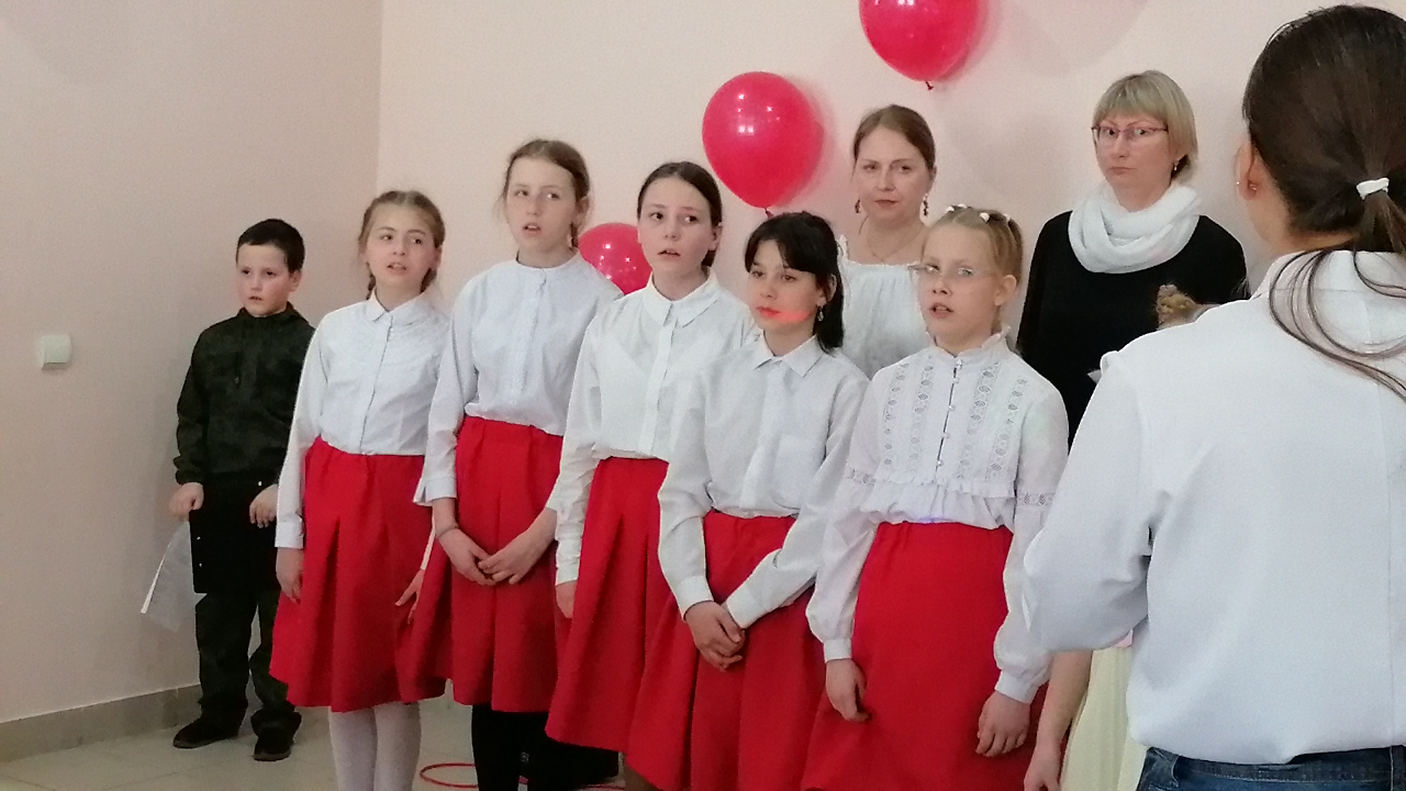 Пасхальный концерт в воскресной школе