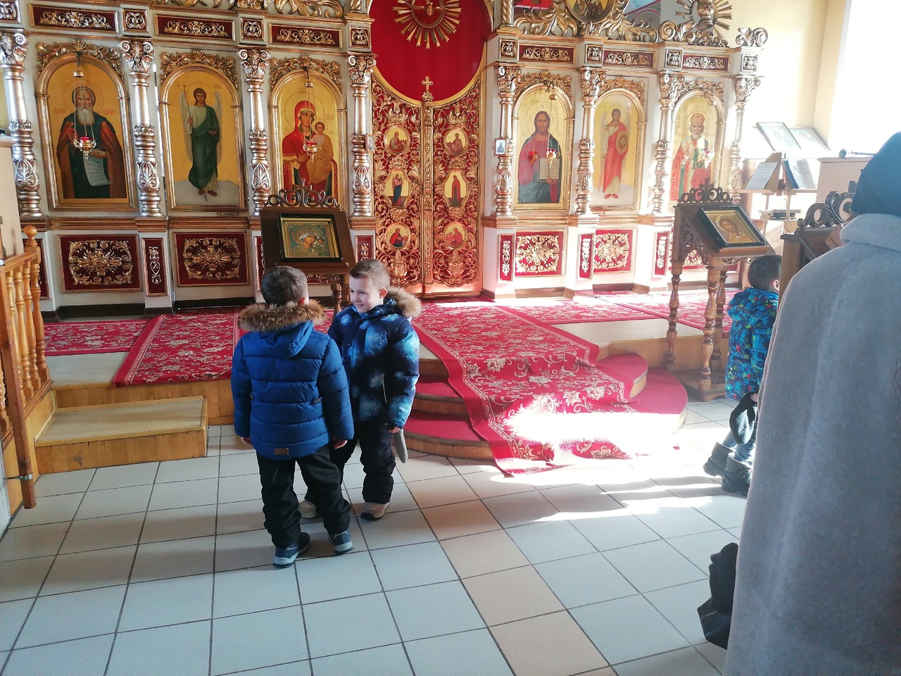 Состоялась экскурсия по храмовому комплексу дошкольников из детского сада