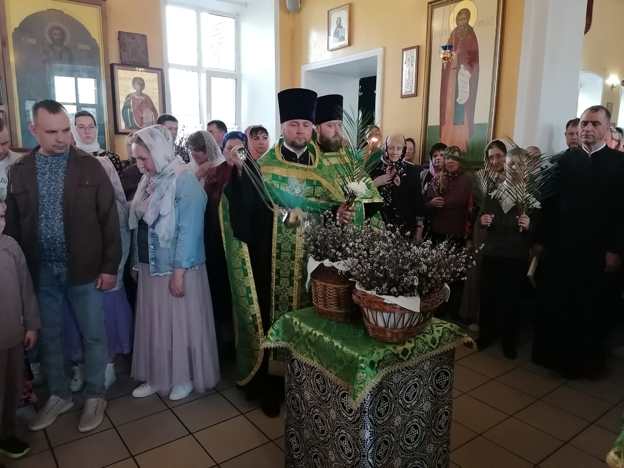 Всенощное бдение в канун Входа Господня в Иерусалим