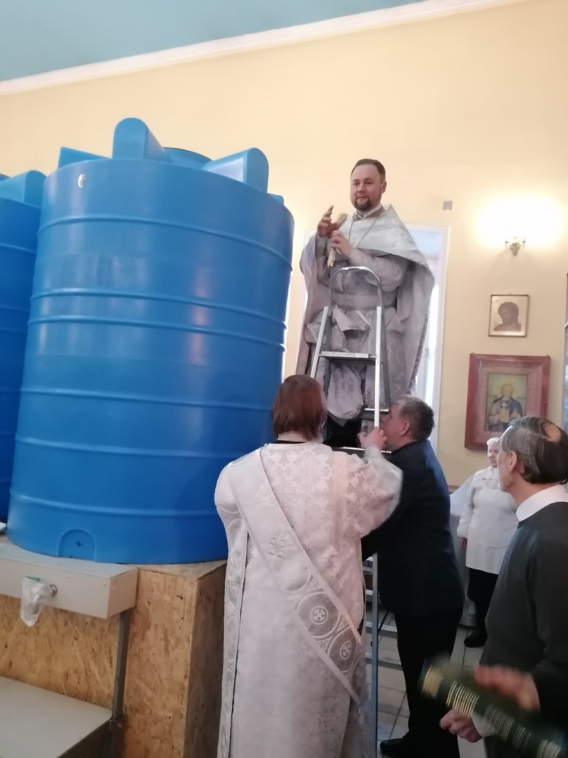 Празднование Крещение Господне