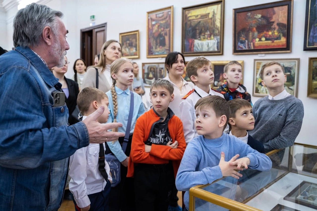 Воспитанники воскресной школы посетили Пензенское художественное училище им. К.А.Савицкого