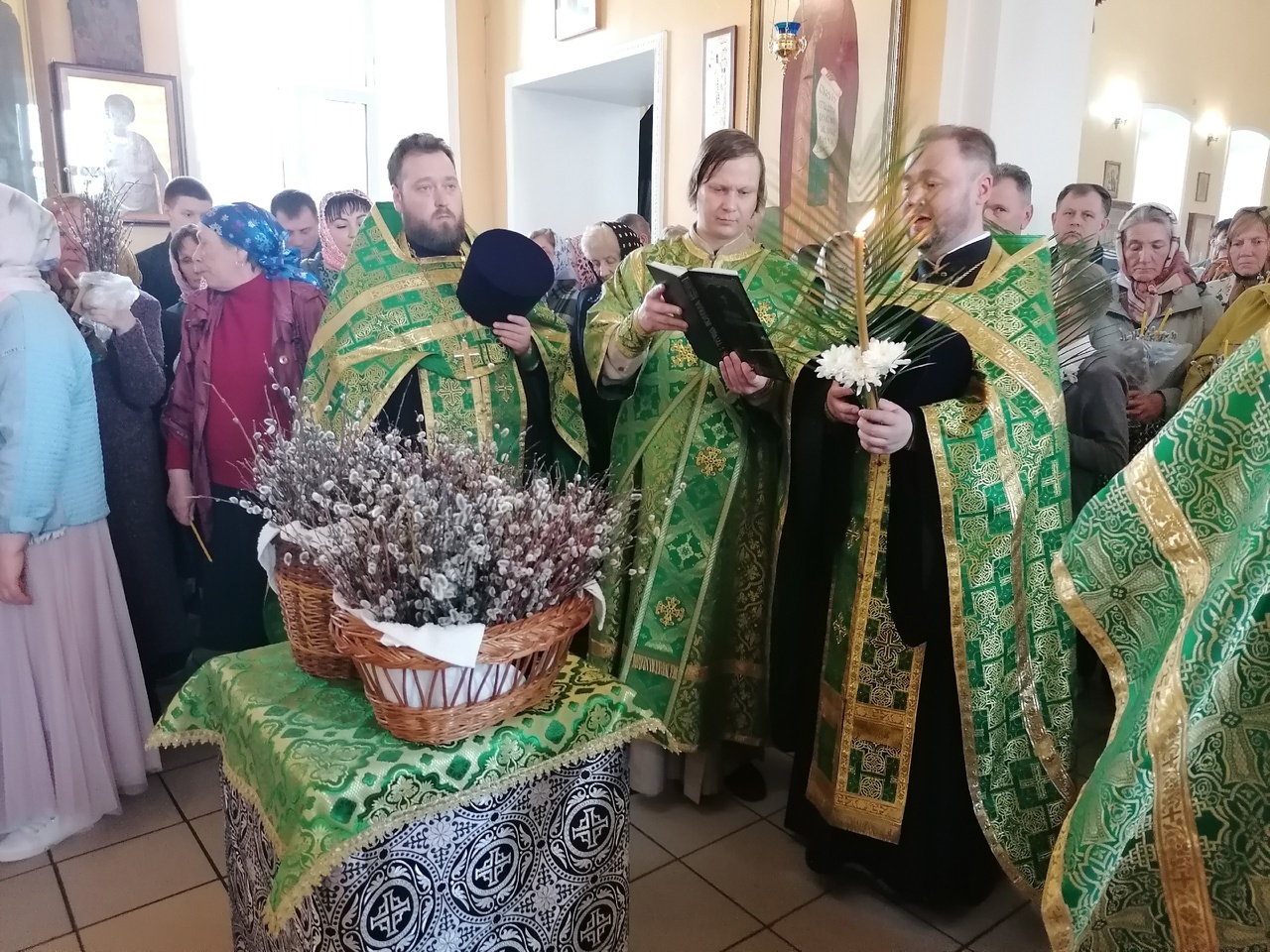 Всенощное бдение в канун Входа Господня в Иерусалим