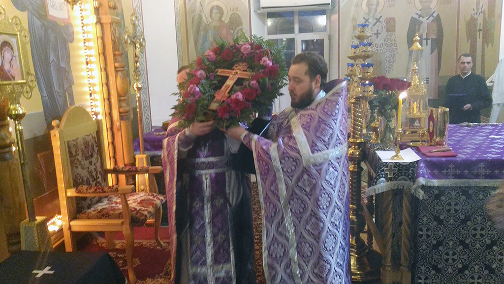 Всенощное бдение в канун Крестопоклонной Недели