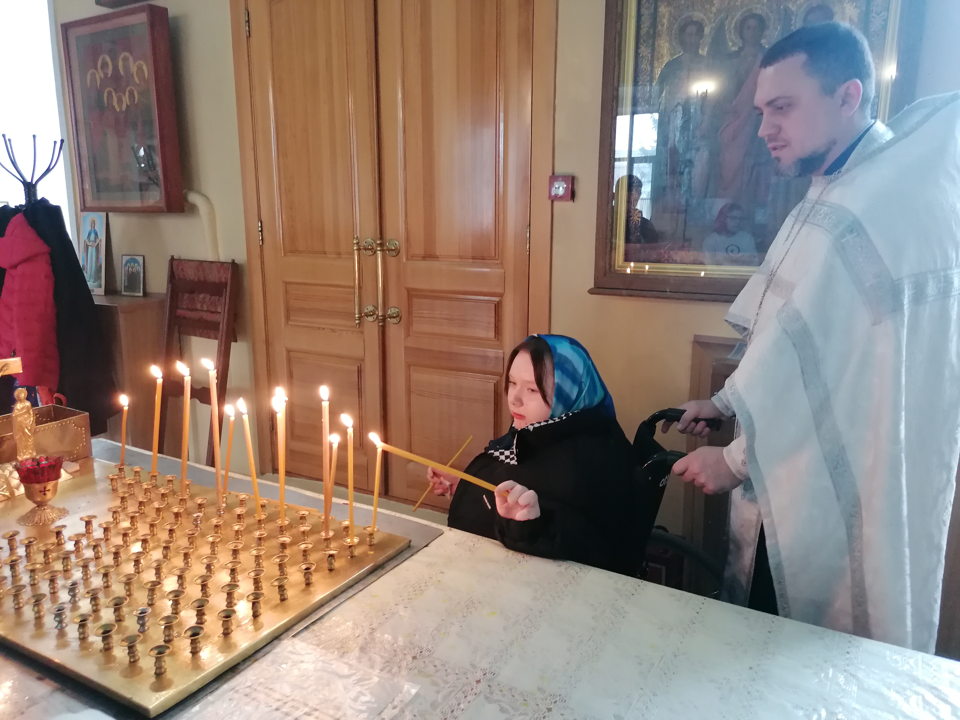 Состоялась духовно-просветительская встреча детей со священником