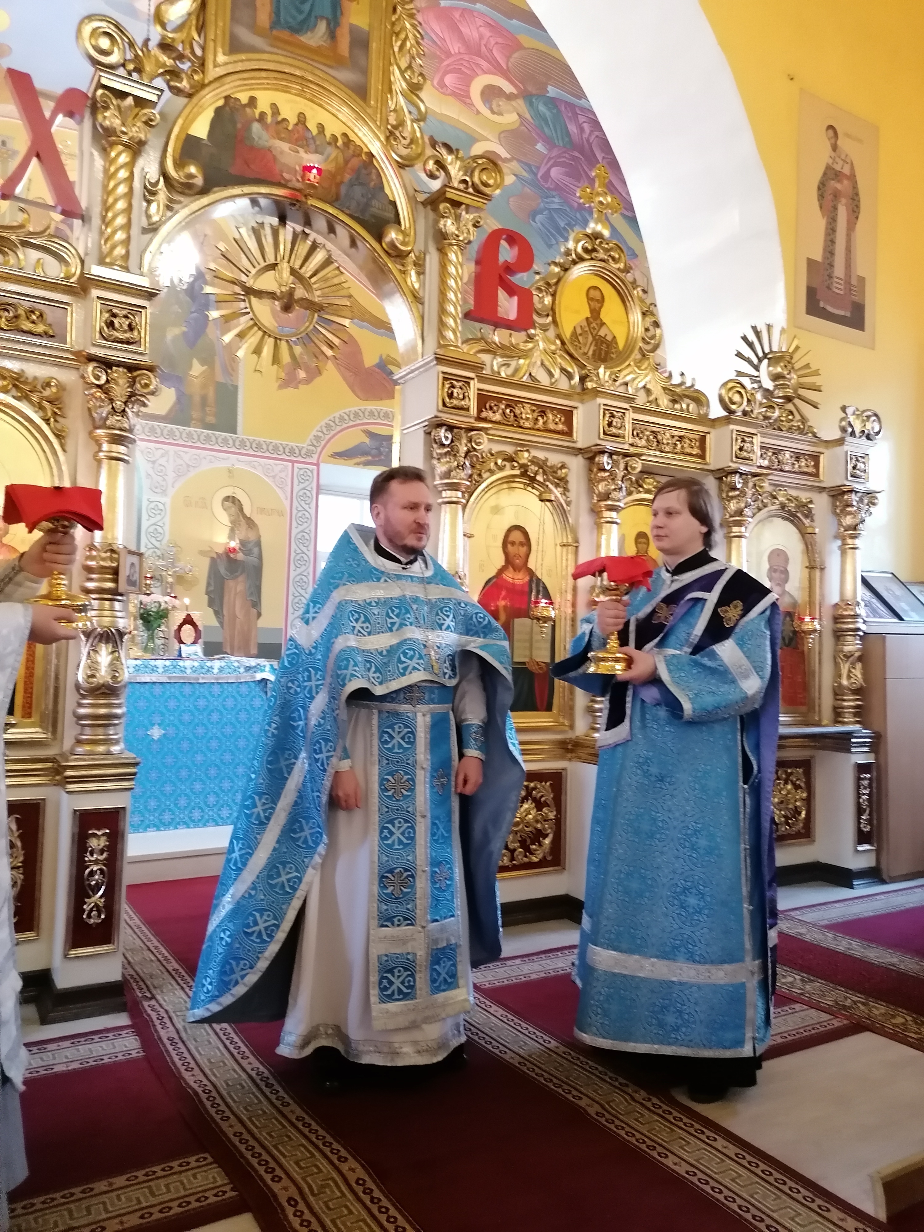 Празднование  Введения во храм Пресвятой Богородицы 