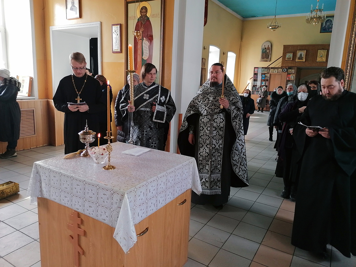 Служба в понедельник первой седмицы Великого поста