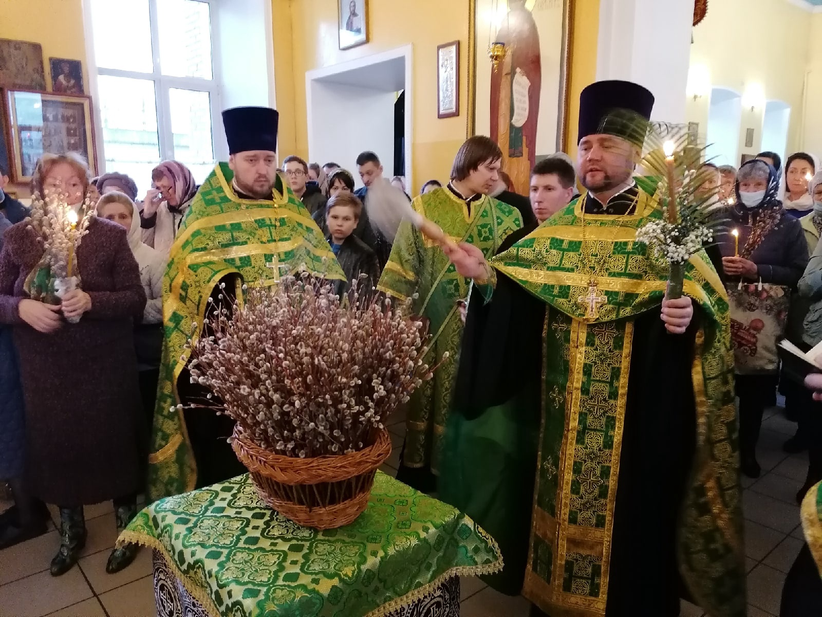 Всенощное бдение в канун Входа Господня в Иерусалим