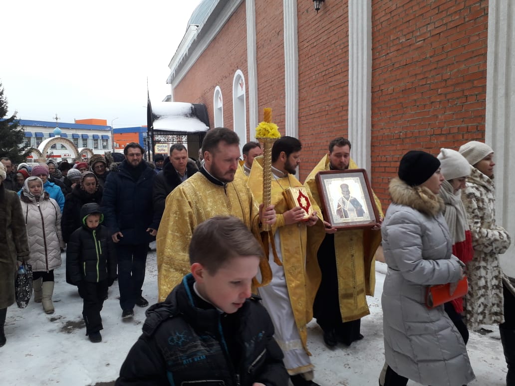 Престольный праздник нашего храма в честь святителя Николая, архиепископа Мир Ликийских, чудотворца