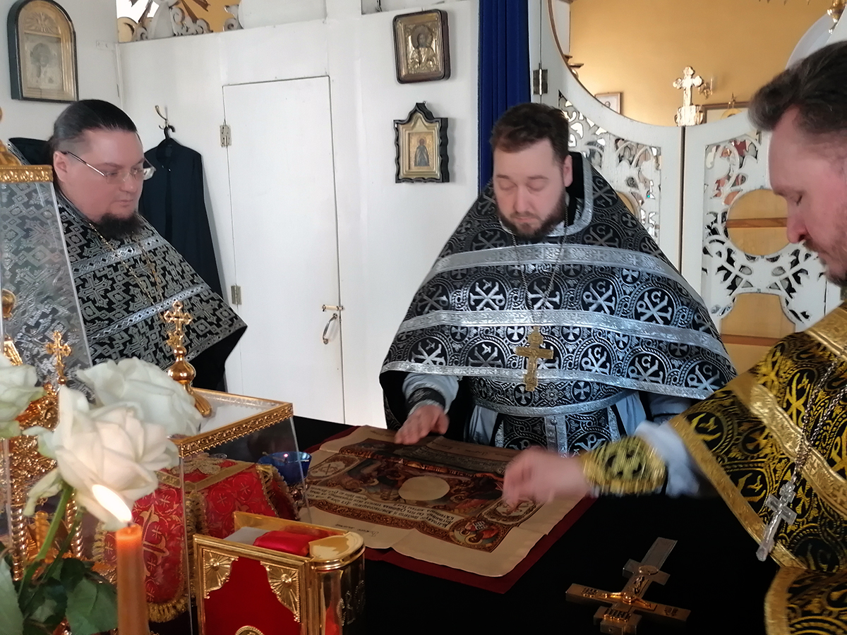 Служба в среду первой седмицы Великого поста