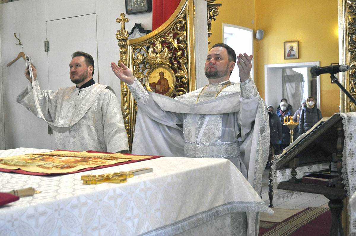 Крещенский сочельник в нашем храме