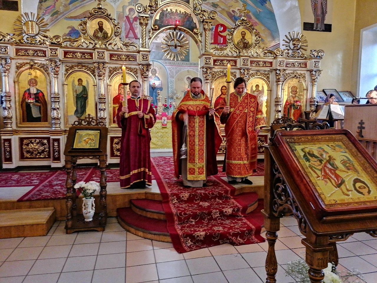  Всенощное бдение накануне Усекновения главы Иоанна Предтечи 