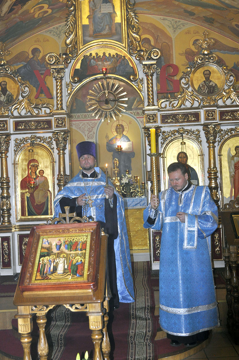 Всенощное бдение в канун празднования Покрова Пресвятой Богородицы
