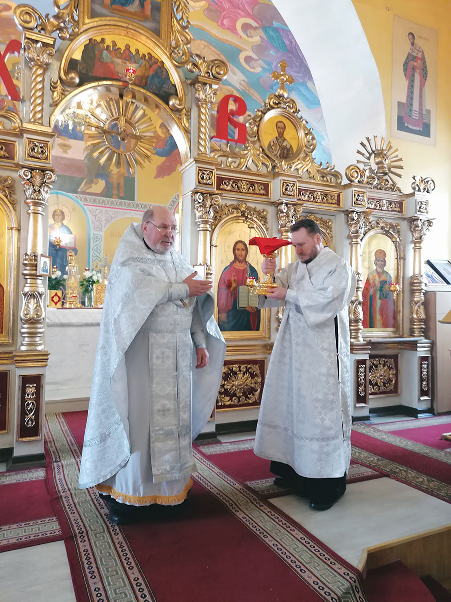 Крещенский сочельник в нашем храме