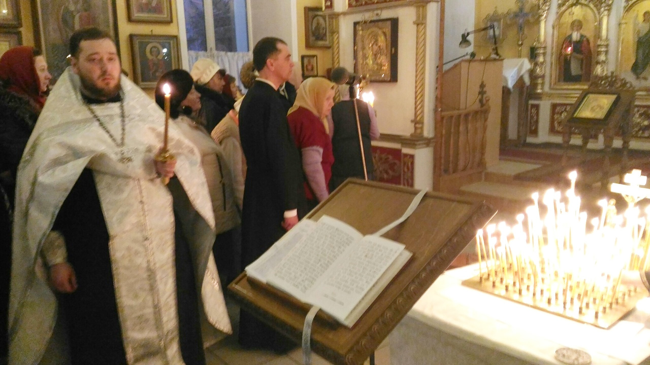 Заупокойное богослужение в канун Вселенской родительской субботы