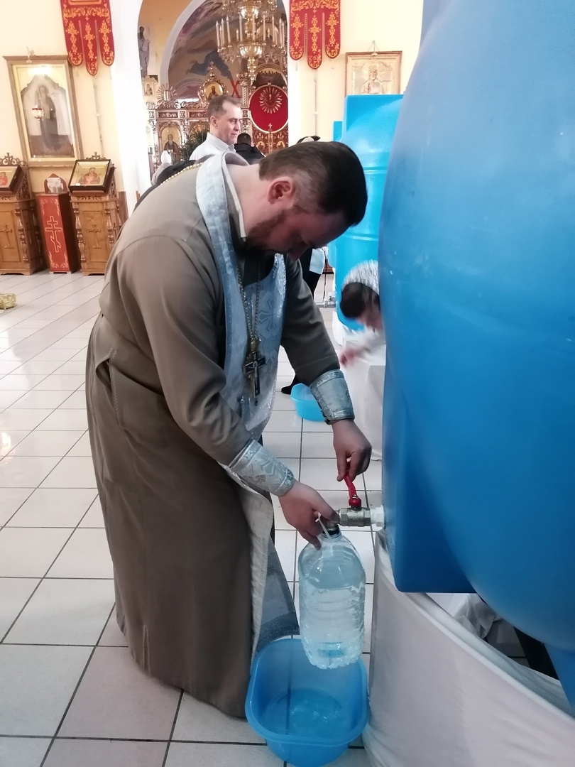 Празднование Крещение Господне