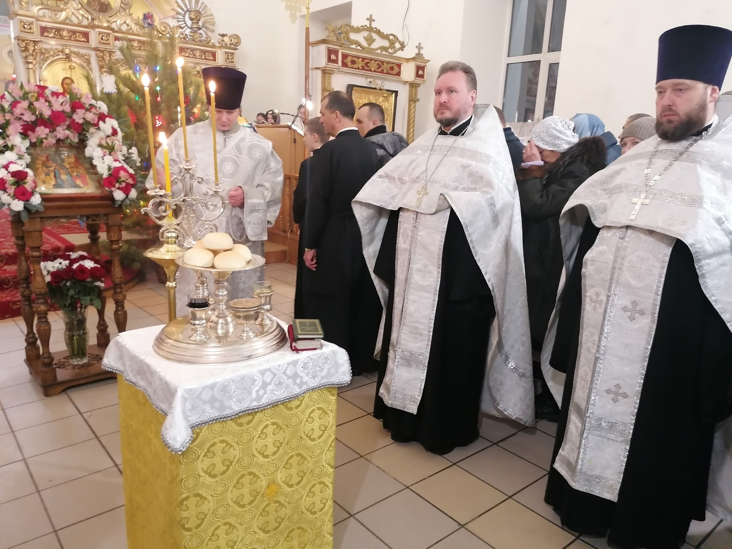 Всенощное бдение в канун Крещения Господня
