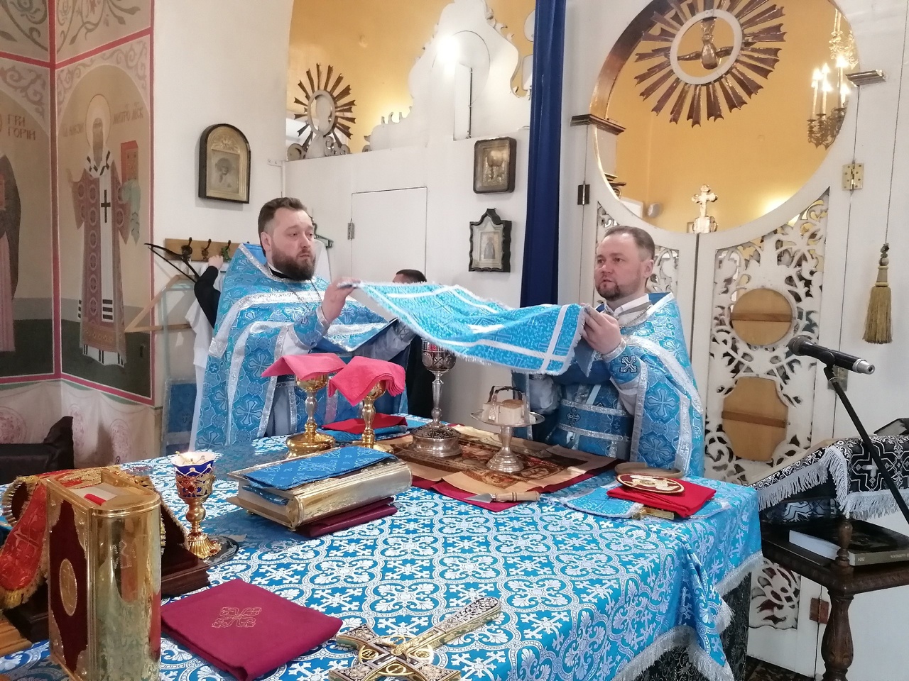 Празднование Благовещение Богородицы