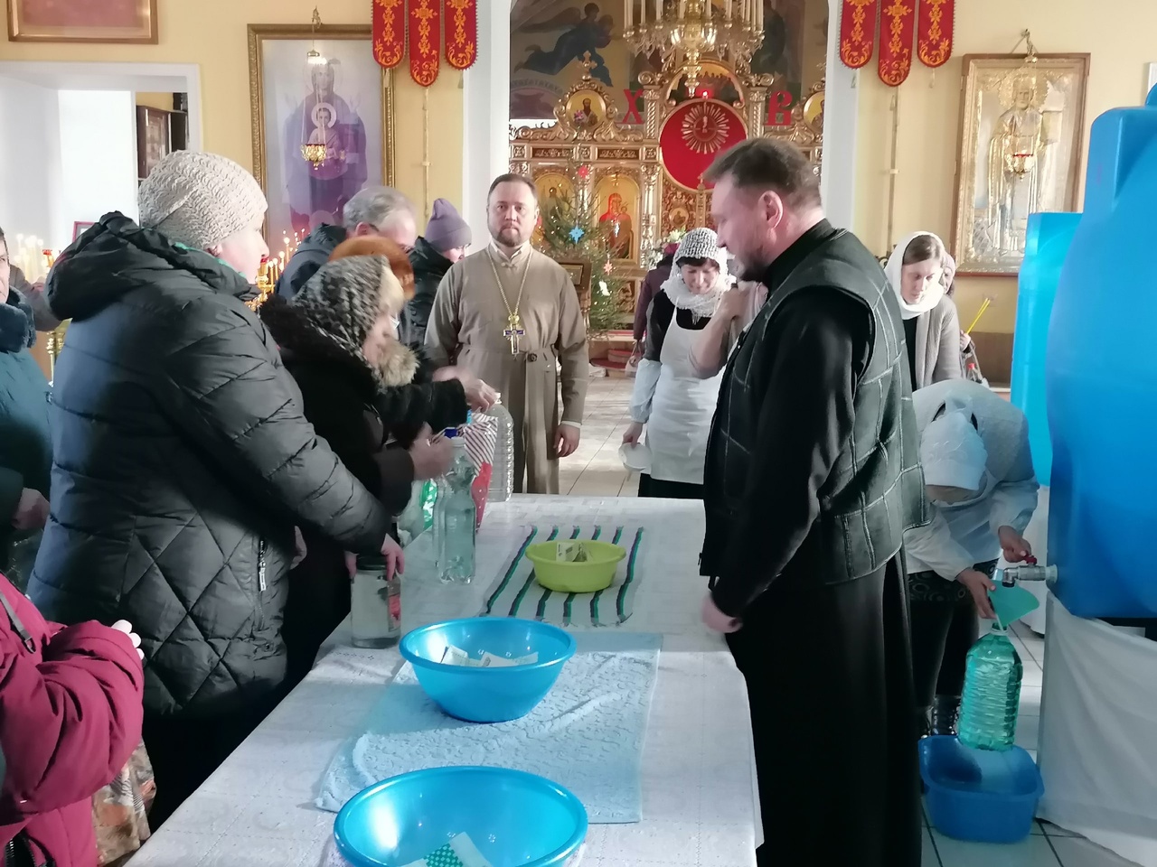 Празднование Крещение Господне