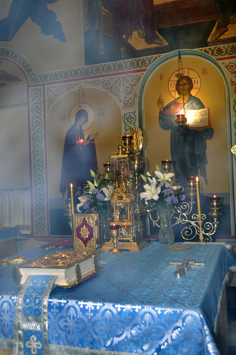 Всенощное бдение в канун празднования Покрова Пресвятой Богородицы