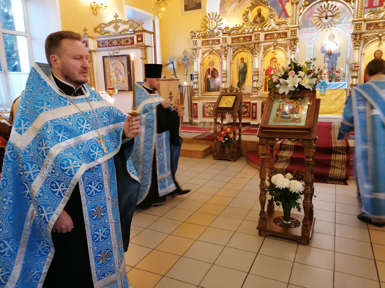 Всенощное бдение в канун праздника Рождества Пресвятой Богородицы 