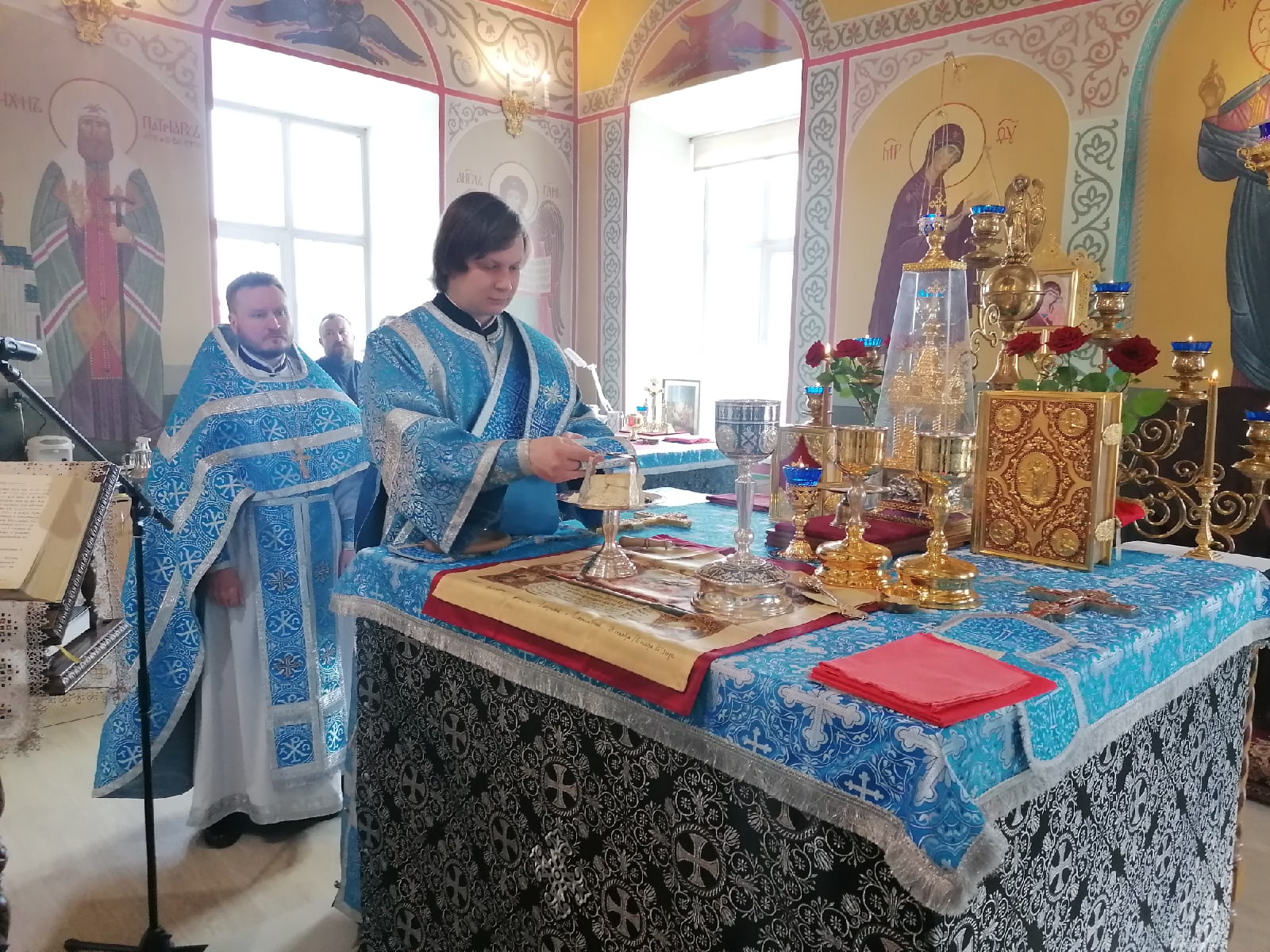 Празднование Благовещение Богородицы
