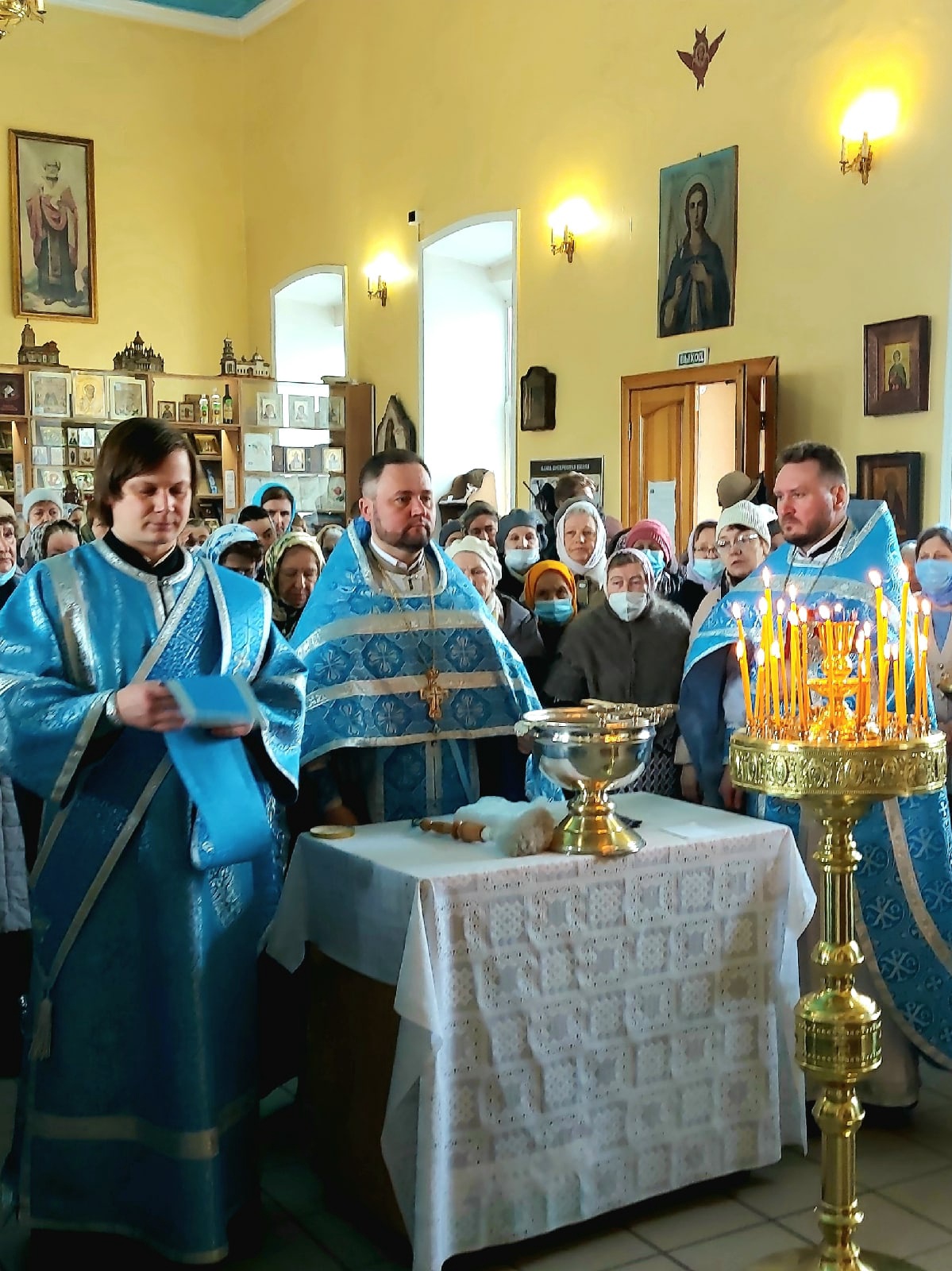 Празднование Благовещение Богородицы