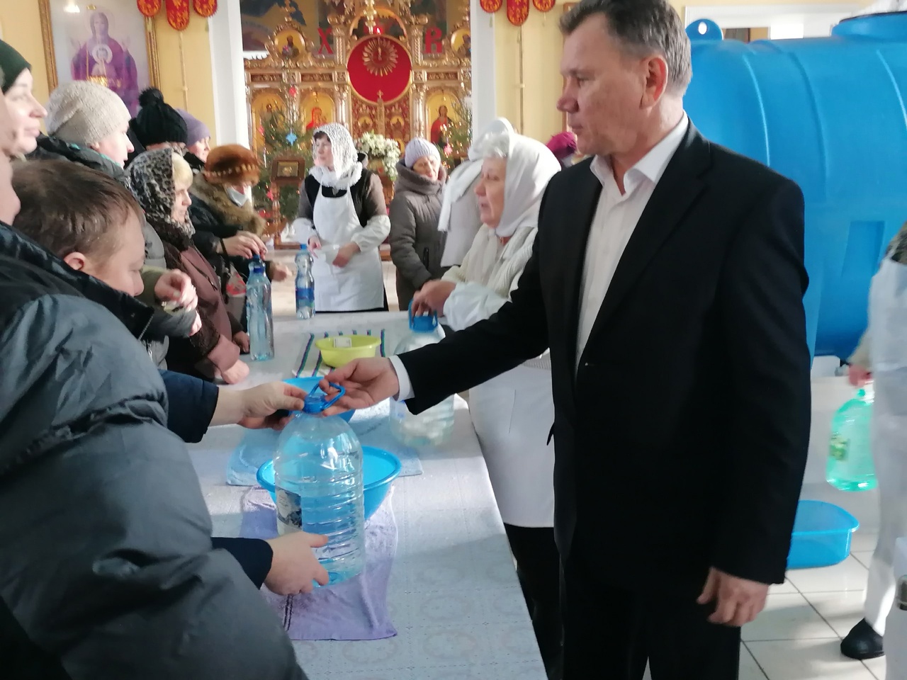 Празднование Крещение Господне