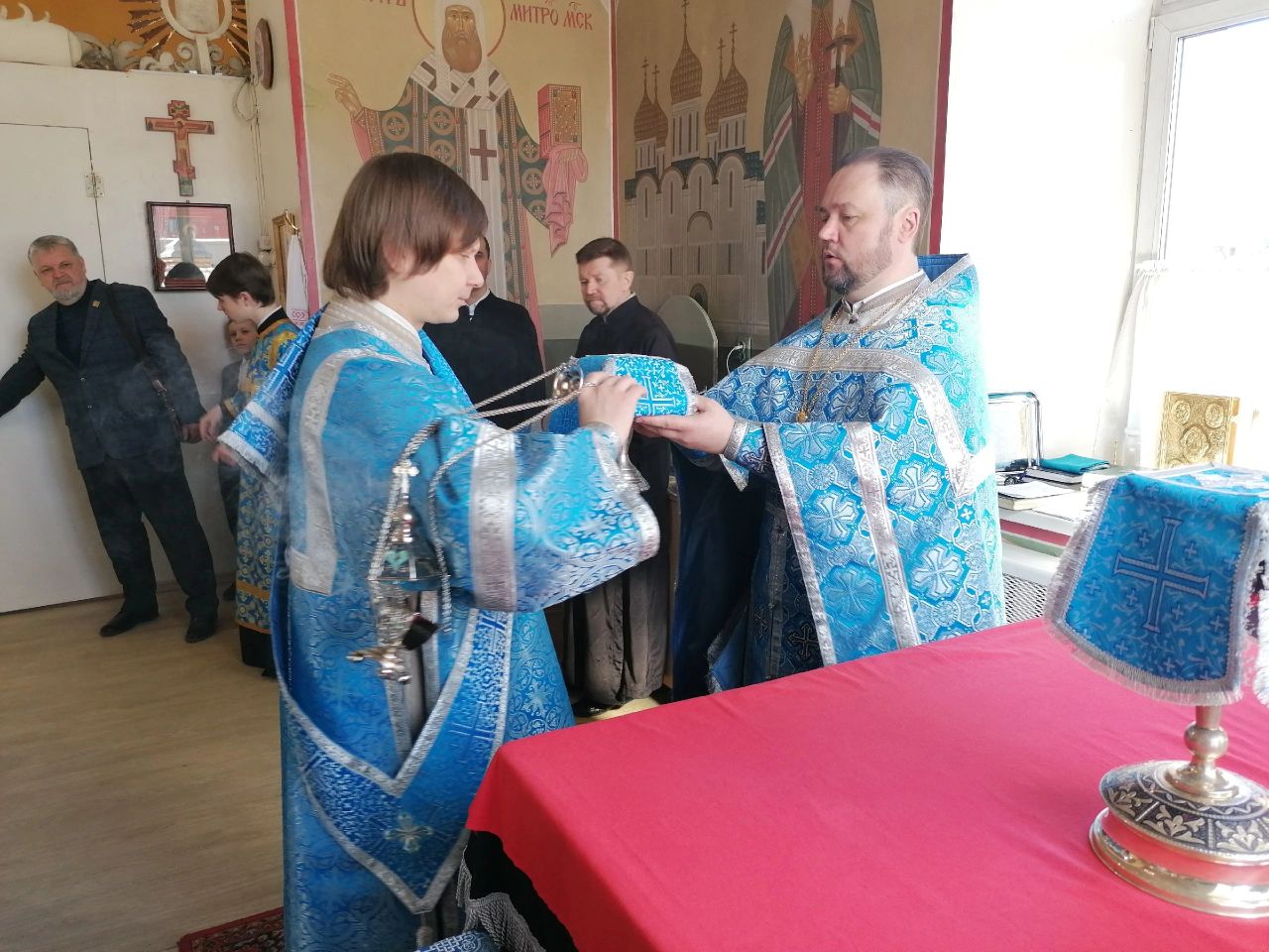 Празднование Благовещение Богородицы