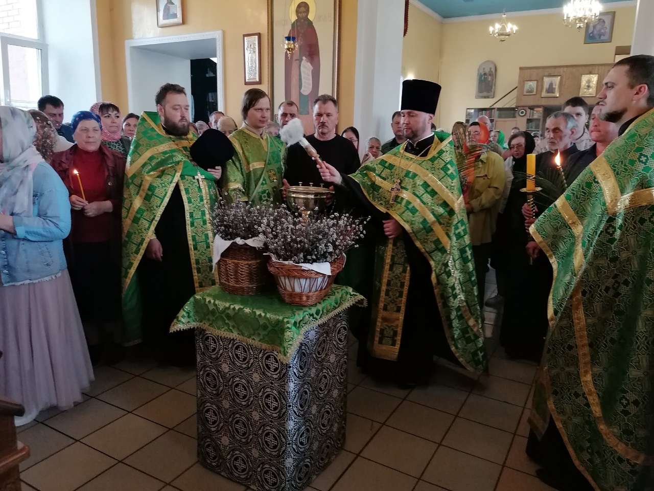 Всенощное бдение в канун Входа Господня в Иерусалим