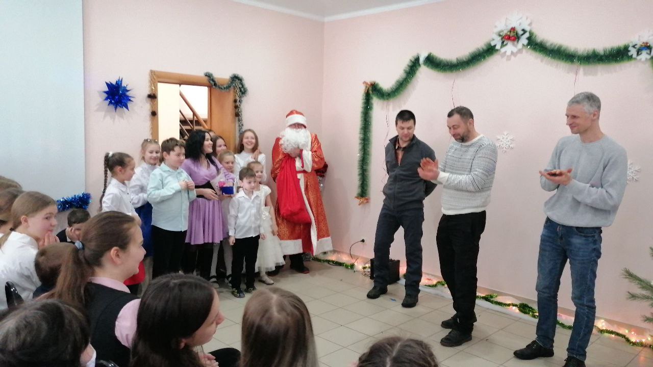 В воскресной школе состоялся Рождественский утренник