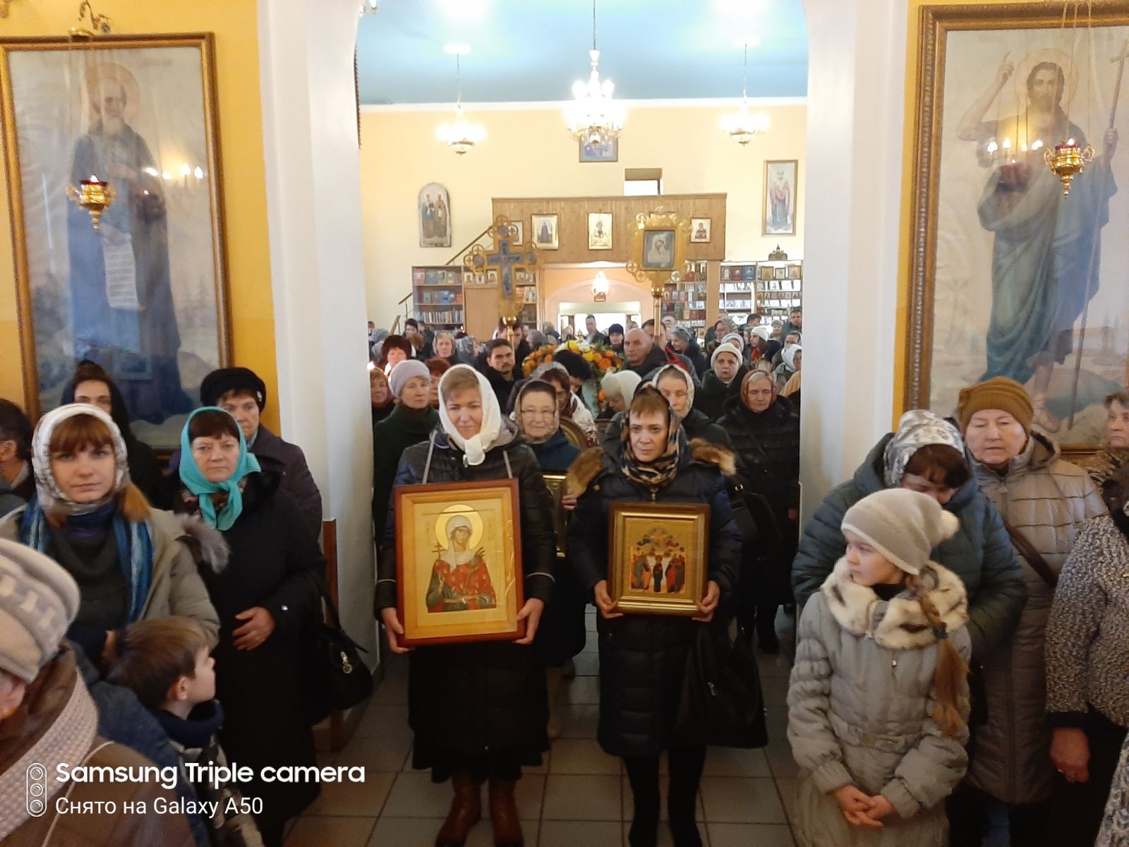 Празднование престольного праздника нашего храма